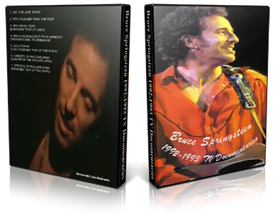 Artwork Cover of Bruce Springsteen Compilation DVD Documentaire 1992 Proshot
