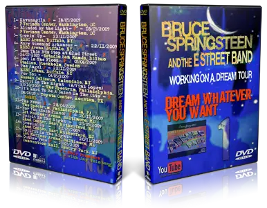 Artwork Cover of Bruce Springsteen Compilation DVD Dream Whatever You Want Vol 1-Greeting From Asbury Park Audience