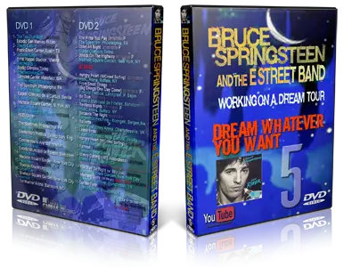 Artwork Cover of Bruce Springsteen Compilation DVD Dream Whatever You Want Vol 5-The River Audience