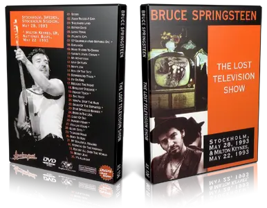 Artwork Cover of Bruce Springsteen Compilation DVD Lost 1993 TV Special Proshot