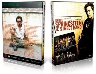 Artwork Cover of Bruce Springsteen Compilation DVD Magic 2008 Audience