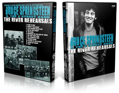 Artwork Cover of Bruce Springsteen Compilation DVD River Rehearsals Proshot
