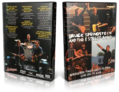 Artwork Cover of Bruce Springsteen Compilation DVD Wherever This Flags Flown Proshot