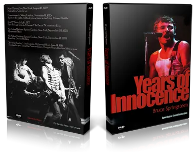 Artwork Cover of Bruce Springsteen Compilation DVD Years Of Innocence Proshot