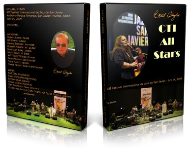 Artwork Cover of CTI All Stars Band 2009-07-14 DVD San Javier Proshot