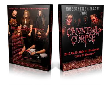 Artwork Cover of Cannibal Corpse 2010-06-30 DVD Moscow Audience