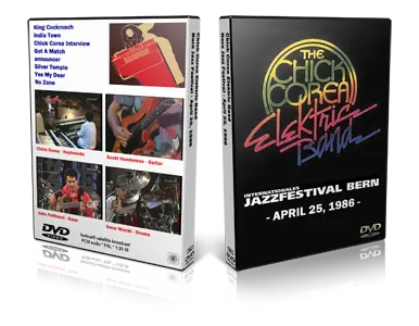 Artwork Cover of Chick Corea 1986-04-25 DVD Bern Proshot