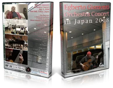 Artwork Cover of Egberto Gismonti 2008-07-03 DVD Tokyo Proshot