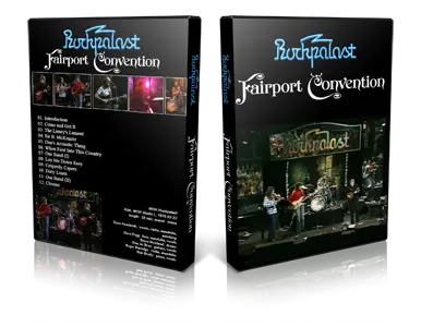 Artwork Cover of Fairport Convention 1976-03-23 DVD Cologne Proshot