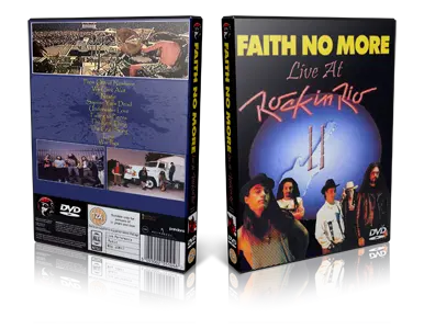 Artwork Cover of Faith No More 1991-01-20 DVD Rio de Janeiro Proshot