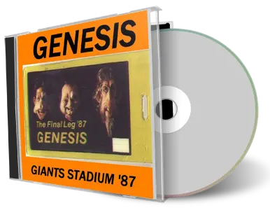 Artwork Cover of Genesis 1987-05-31 CD East Rutherford Audience