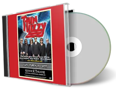 Artwork Cover of Thin Lizzy 2011-03-29 CD Glenside Audience