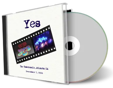 Artwork Cover of Yes 2008-12-07 CD Atlanta Audience