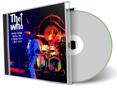 Artwork Cover of The Who 1976-04-01 CD Boston Audience