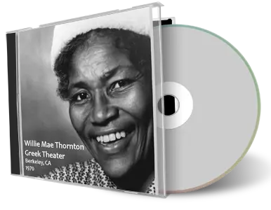 Artwork Cover of Willie Mae Thornton Compilation CD Berkeley 1970 Soundboard