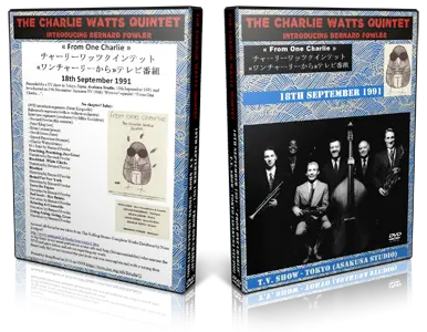 Artwork Cover of Charlie Watts Quintet 1991-09-18 DVD Tokyo Proshot