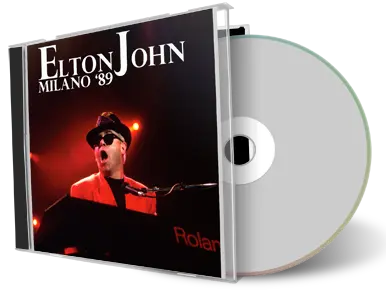 Artwork Cover of Elton John 1989-04-27 CD Milano Audience