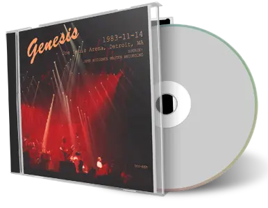 Artwork Cover of Genesis 1983-11-14 CD Detroit Audience