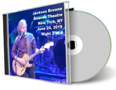 Artwork Cover of Jackson Browne 2019-06-24 CD New York City Audience
