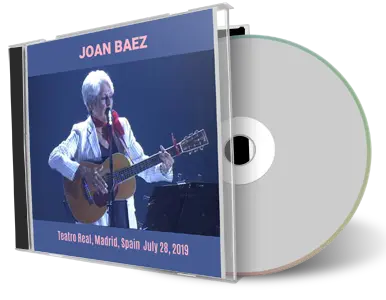 Artwork Cover of Joan Baez 2019-07-28 CD Madrid Audience