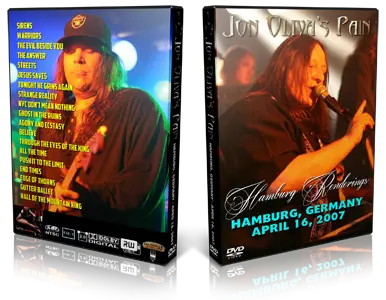 Artwork Cover of Jon Olivas Pain 2007-04-16 DVD Hamburg Audience