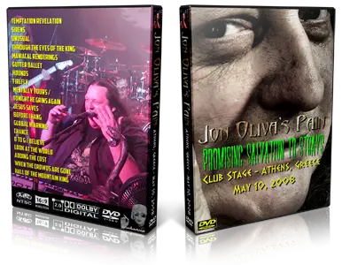 Artwork Cover of Jon Olivas Pain 2008-05-10 DVD Athens Audience