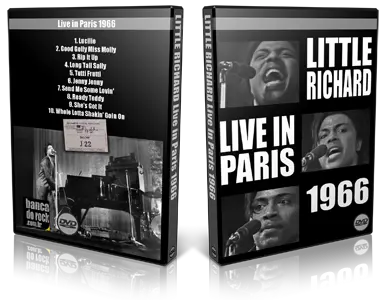 Artwork Cover of Little Richard 1966-12-13 DVD Paris Proshot