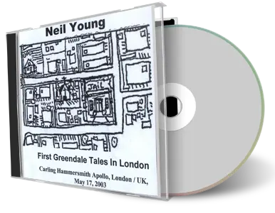 Artwork Cover of Neil Young 2003-05-17 CD London Audience