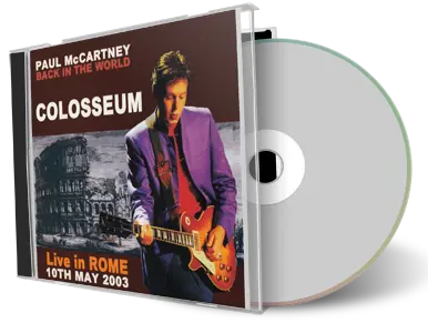 Artwork Cover of Paul McCartney 2003-05-10 CD Rome Audience