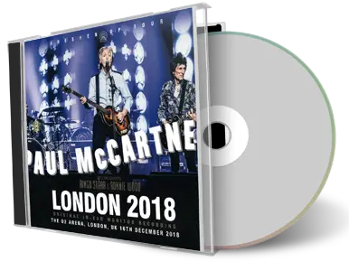 Artwork Cover of Paul McCartney 2018-12-16 CD London Soundboard