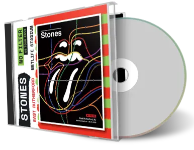 Artwork Cover of Rolling Stones 2019-08-05 CD East Rutherford Audience