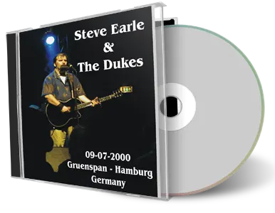 Artwork Cover of Steve Earle and The Dukes 2000-09-07 CD Hamburg Audience