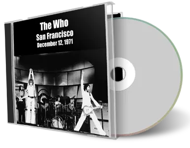 Artwork Cover of The Who 1971-12-12 CD San Francisco Audience