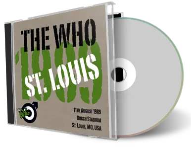 Artwork Cover of The Who 1989-08-11 CD St Louis Audience