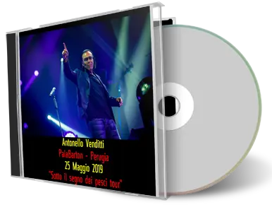 Artwork Cover of Antonello Venditti 2019-05-25 CD Perugia Audience
