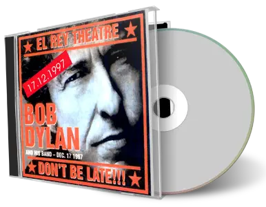 Artwork Cover of Bob Dylan 1997-12-17 CD Los Angeles Audience