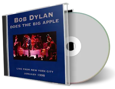 Artwork Cover of Bob Dylan 1998-01-17 CD New York City Audience