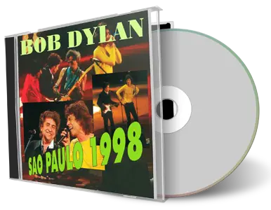 Artwork Cover of Bob Dylan 1998-04-13 CD Sao Paolo Audience