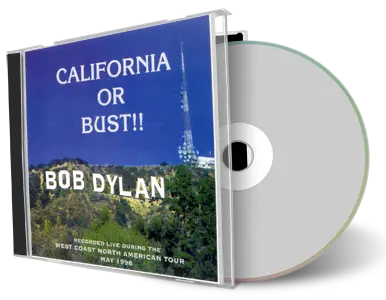 Artwork Cover of Bob Dylan 1998-05-21 CD Los Angeles Audience