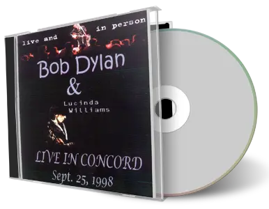 Artwork Cover of Bob Dylan 1998-09-25 CD Concord Audience