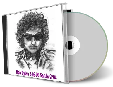 Artwork Cover of Bob Dylan 2000-03-16 CD Santa Cruz Audience