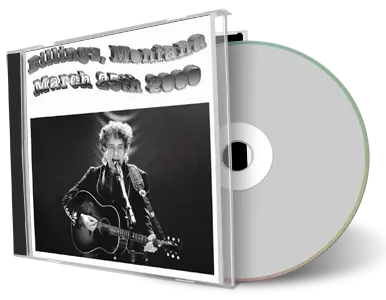 Artwork Cover of Bob Dylan 2000-03-25 CD Billings Audience