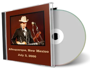 Artwork Cover of Bob Dylan 2000-07-03 CD Albuquerque Audience