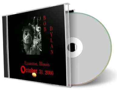 Artwork Cover of Bob Dylan 2000-10-31 CD Evanston Audience
