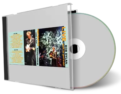 Artwork Cover of Bob Dylan 2001-07-05 CD Braunschweig Audience
