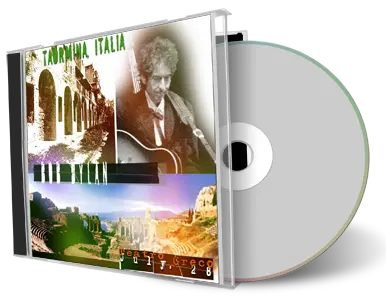 Artwork Cover of Bob Dylan 2001-07-28 CD Taormina Audience