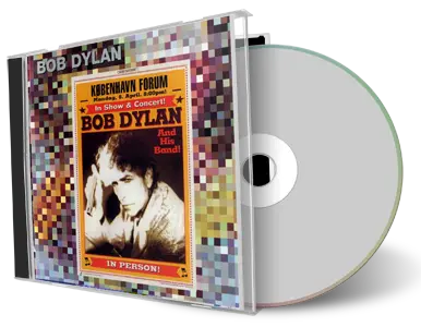 Artwork Cover of Bob Dylan 2002-04-08 CD Copenhagen Audience