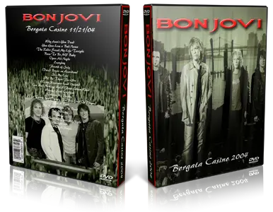 Artwork Cover of Bon Jovi 2004-11-21 DVD Atlantic City Proshot