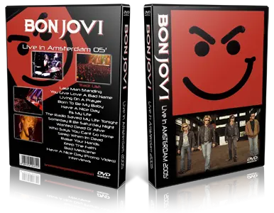 Artwork Cover of Bon Jovi Compilation DVD Amsterdam 2005 Proshot