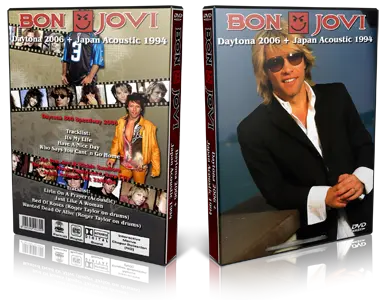 Artwork Cover of Bon Jovi Compilation DVD Daytona Speedway 2006 Proshot